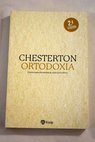 Ortodoxia / G K Chesterton