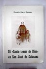 El santo temor de Dios en San José de Calasanz / Rosalía Haro Sabater
