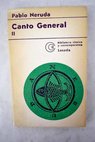 Canto general tomo II / Pablo Neruda
