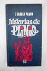 Historia de Plinio / Francisco Garca Pavn