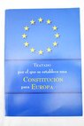 Tratado por el que se establece una constitución para Europa