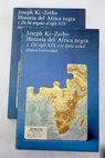 Historia del África negra / Joseph Ki Zerbo