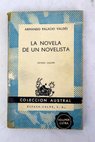 La novela de un novelista escenas de la infancia y adolescencia / Armando Palacio Valdés