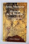 Historia de la filosofía tomo I / Jesús Mosterín