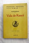 Vida de Rancé / Francois René Chateaubriand