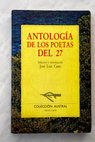 Antología de los poetas del 27