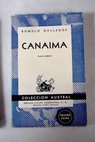 Canaima / Rómulo Gallegos