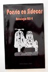 Poesía en sidecar antología 2014