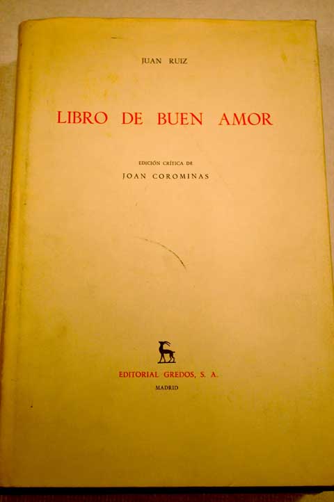 Libro de Buen Amor / Juan Ruiz