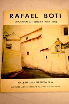 Rafael Boti Exposicin antolgica 1922 1978 Ateneo de Madrid Sala de Santa Catalina / Rafael Bot