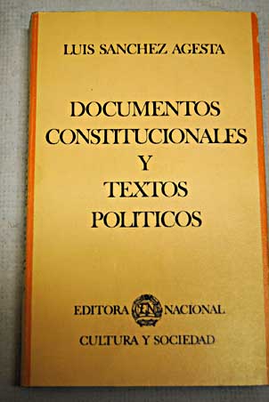Documentos constitucionales y textos polticos