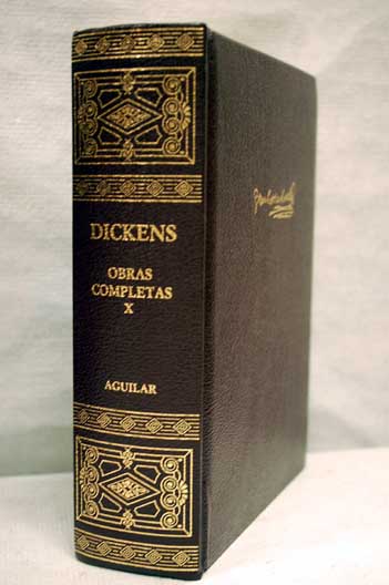 Obras completas Tomo X Cuentos de Navidad Paisajes de Italia Historia de dos ciudades / Charles Dickens
