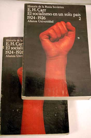 El socialismo en un solo pas 1924 1926 / Edward Hallet Carr