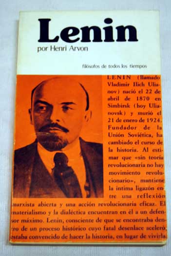 Lenin / Henri Arvon