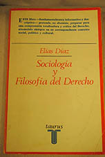 Sociologa y filosofa del derecho / Elas Daz