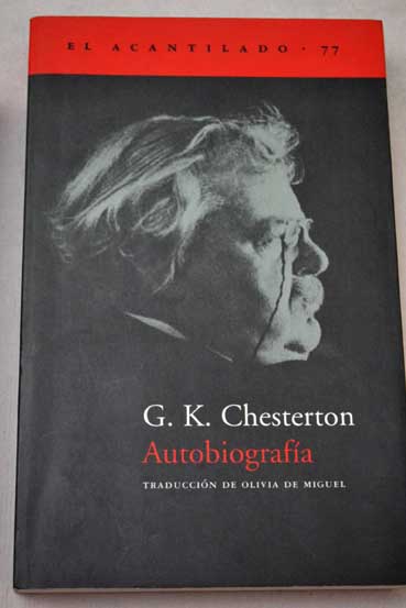 Autobiografa / G K Chesterton