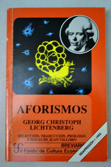 Aforismos / Georg Christoph Lichtenberg