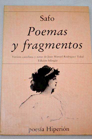 Poemas y fragmentos edicin bilinge / Safo