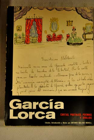 Cartas postales poemas y dibujos / Federico Garca Lorca