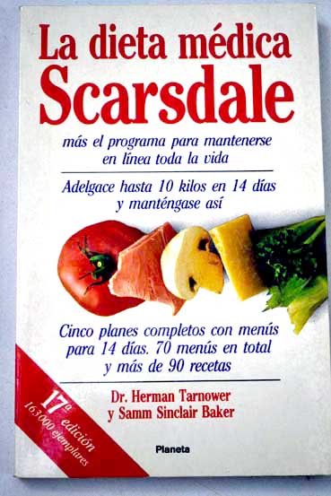 La dieta médica Scarsdale / Herman Tarnower
