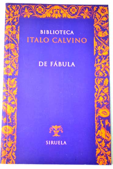 De fbula / Italo Calvino