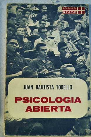 Psicología abierta / Juan Bautista Torello