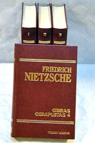 Obras completas / Friedrich Nietzsche