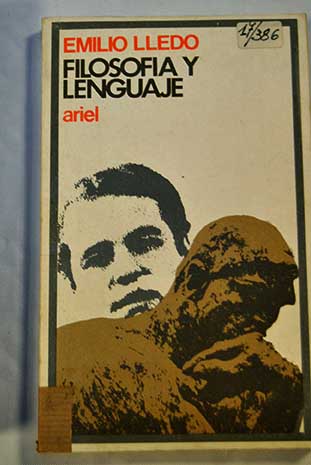 Filosofa y lenguaje / Emilio Lled