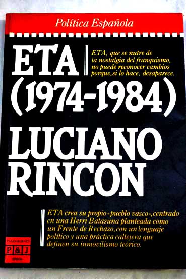 ETA 1974 1984 / Luciano Rincn