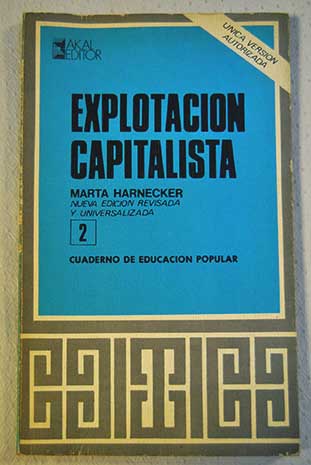 Explotacin capitalista / Marta Harnecker