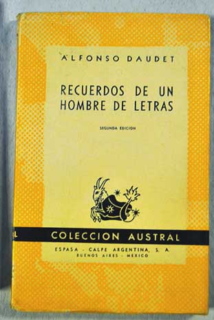 Recuerdos de un hombre de letras / Alphonse Daudet