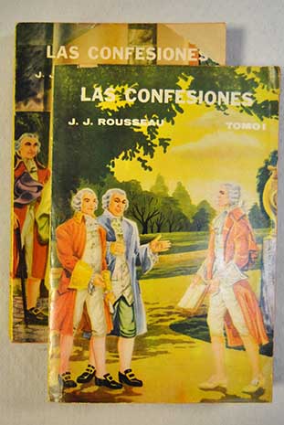 Las confesiones 2 Vols / Jean Jacques Rousseau
