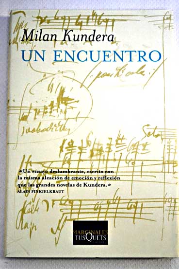Un encuentro / Milan Kundera