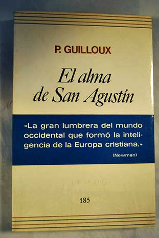 El alma de San Agustn / Pierre Guilloux