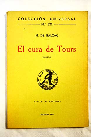El cura de Tours / Honor de Balzac