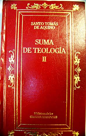 Suma de teologa vol II / Santo Toms de Aquino