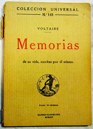 Memorias / Voltaire
