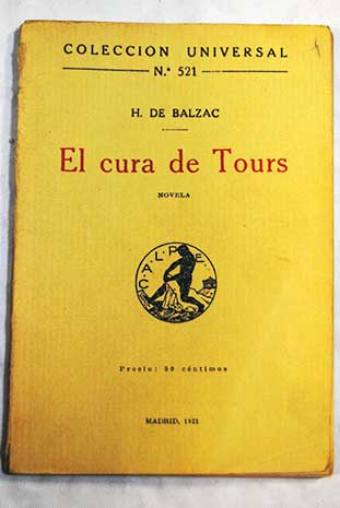 El cura de Tours / Honor de Balzac