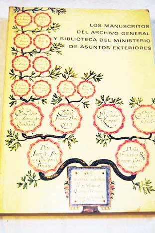 Los manuscritos del Archivo General y Biblioteca del Ministerio de Asuntos Exteriores Catlogo