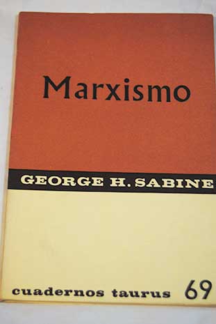 Marxismo / George Sabine